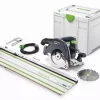 Scie Circulaire Portative FESTOOL HK 55 EB-Plus + Rail De Guidage FSK 420 Et Lame De Scie Ø 160 Mm - 576131