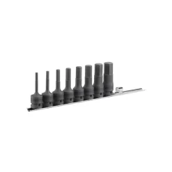 Jeu De 8 Douilles Impact Tournevis 1/2" 5-19 Mm FACOM - NSHM.J8