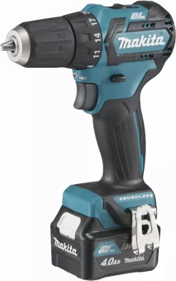 Perceuse Visseuse 12 V CXT Li-Ion 4 Ah Ø 10 Mm MAKITA - 2 Batteries, Chargeur, Coffret - DF332DSMJ