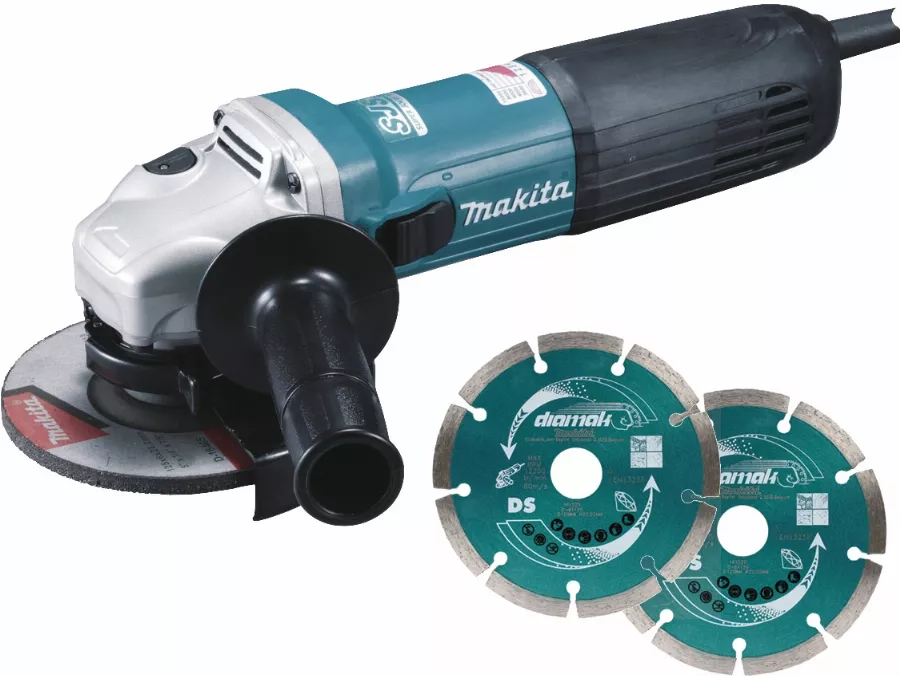 Meuleuse Ø 125 Mm 1400 W ( Kit D'accessoires) MAKITA - GA5040CJD