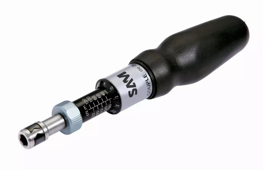 Tournevis Dynamometrique 6 Pans 1/4" 0,2-1,2 Nm SAM - 40