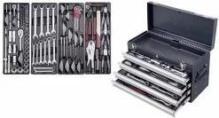 Boîte à Outils Basic-Line 1/4 +1/2" KRAFTWERK - 100 Pièces - 206.100.000