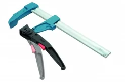 Presse Rapide à Levier URKO - Serrage 400mm - Saillie 107mm - Rail 35x8mm - 4003L