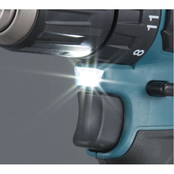 Perceuse Visseuse MAKITA 18V Li-ion 3Ah - Ø13mm - 410W - 2 Batteries + 1 Chargeur + 1 Malette Transport - DDF483RFJ