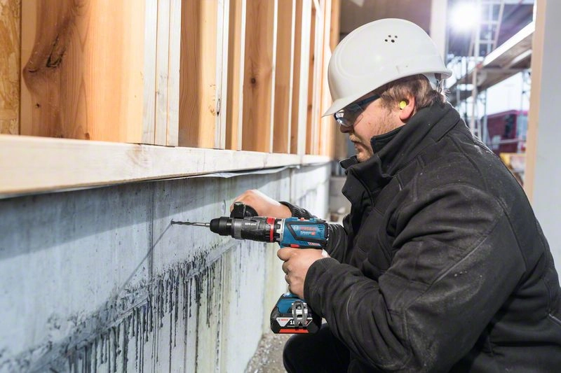 Perceuse Visseuse BOSCH GSR 18V-60 FC Professional + 2 Batteries 5.0 Ah Chargeur + Jeux De 4 Mandrins GFA - 06019G7100 – Image 2