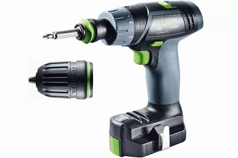 Perceuse Visseuse Sans Fil TXS 2.6-Plus 10mm + 2 Batteries FESTOOL - 576101 â Image 3