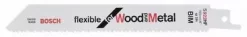 Lame Scie Sabre BIM Bois/Métal 150 Mm BOSCH S922HF - 2608656320